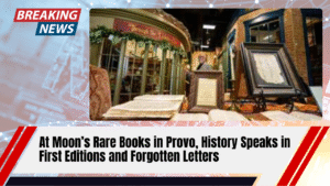 Read more about the article At Moon’s Rare Books in Provo, History Speaks in First Editions and Forgotten Letters