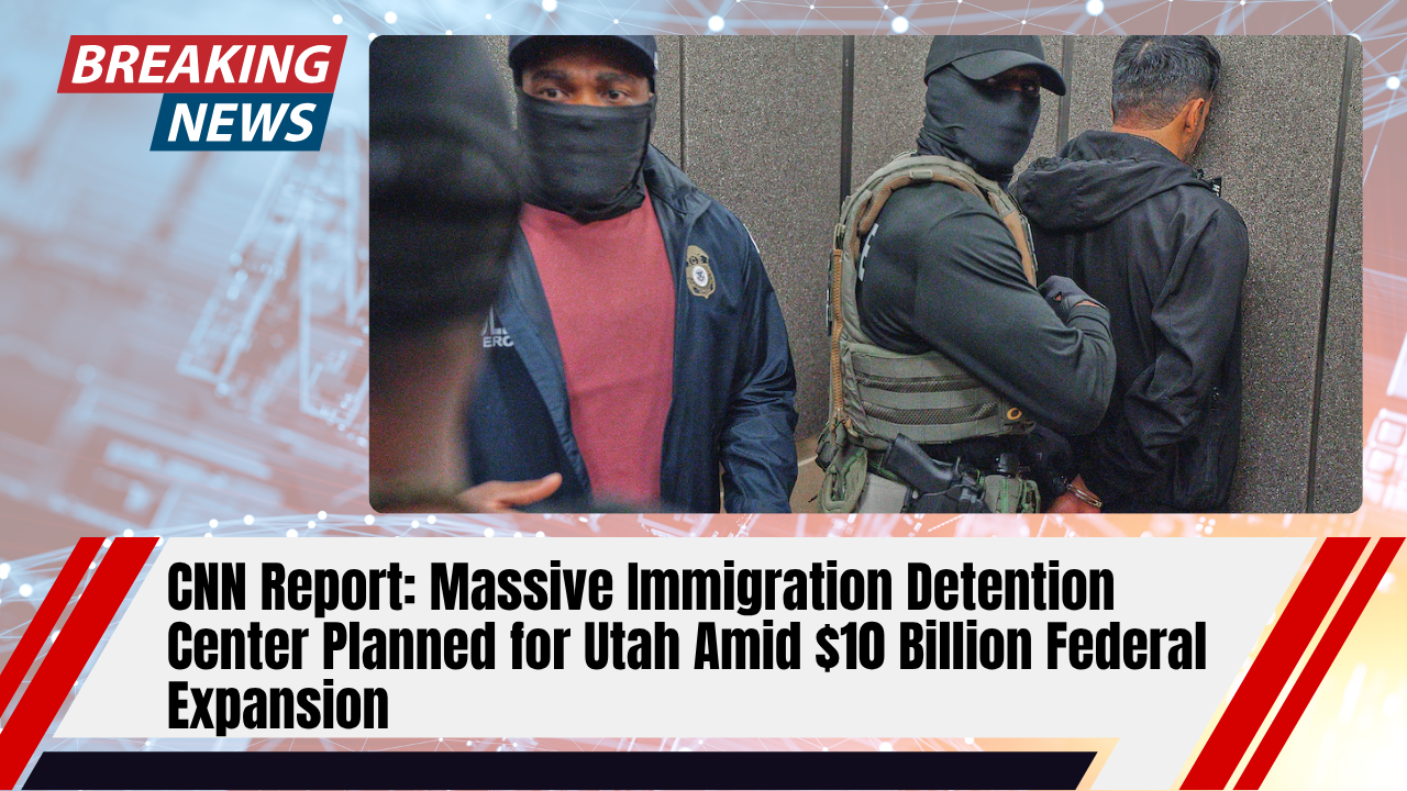 You are currently viewing CNN Report: Massive Immigration Detention Center Planned for Utah Amid $10 Billion Federal Expansion