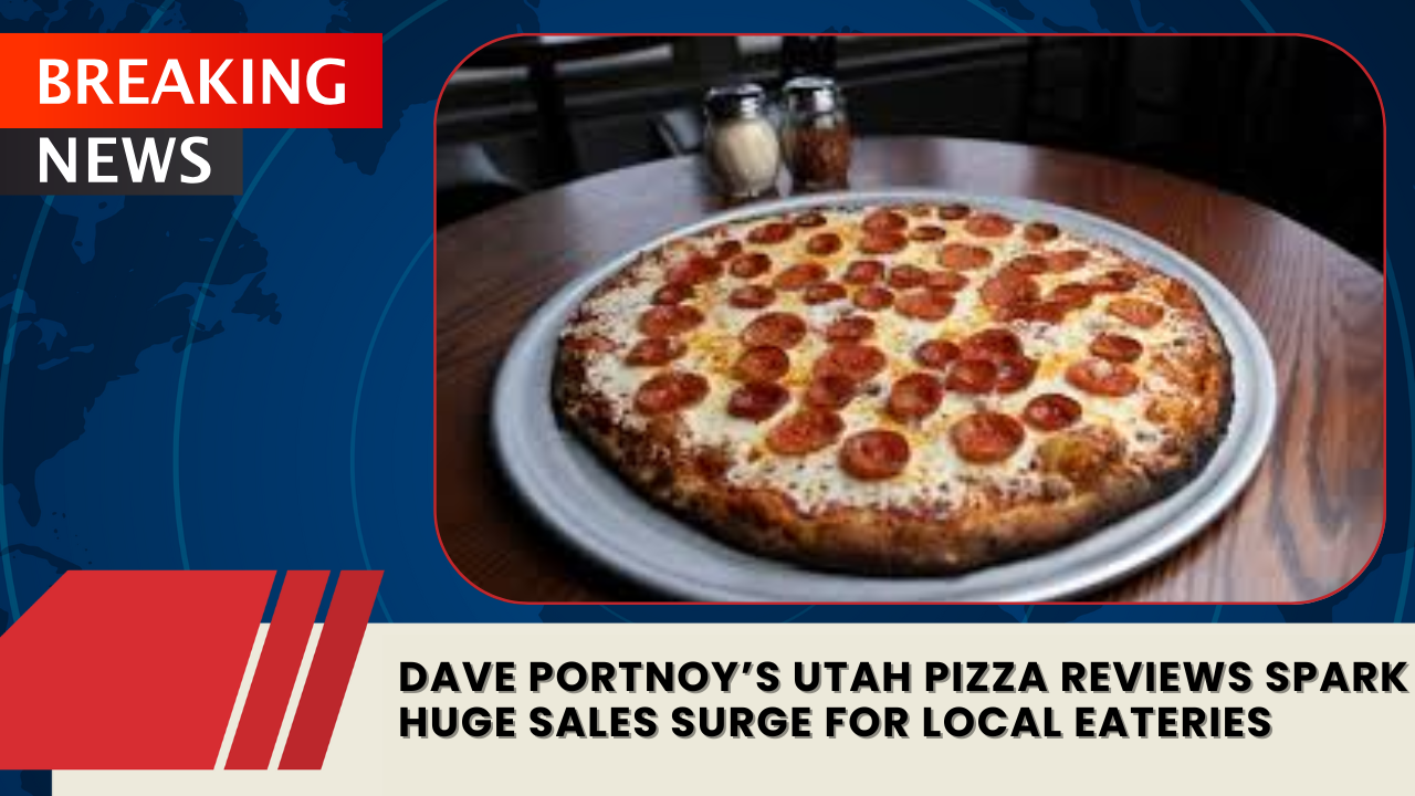You are currently viewing Dave Portnoy’s Utah Pizza Reviews Spark Huge Sales Surge for Local Eateries