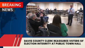 Read more about the article Davis County Clerk Reassures Voters of Election Integrity at Public Town Hall