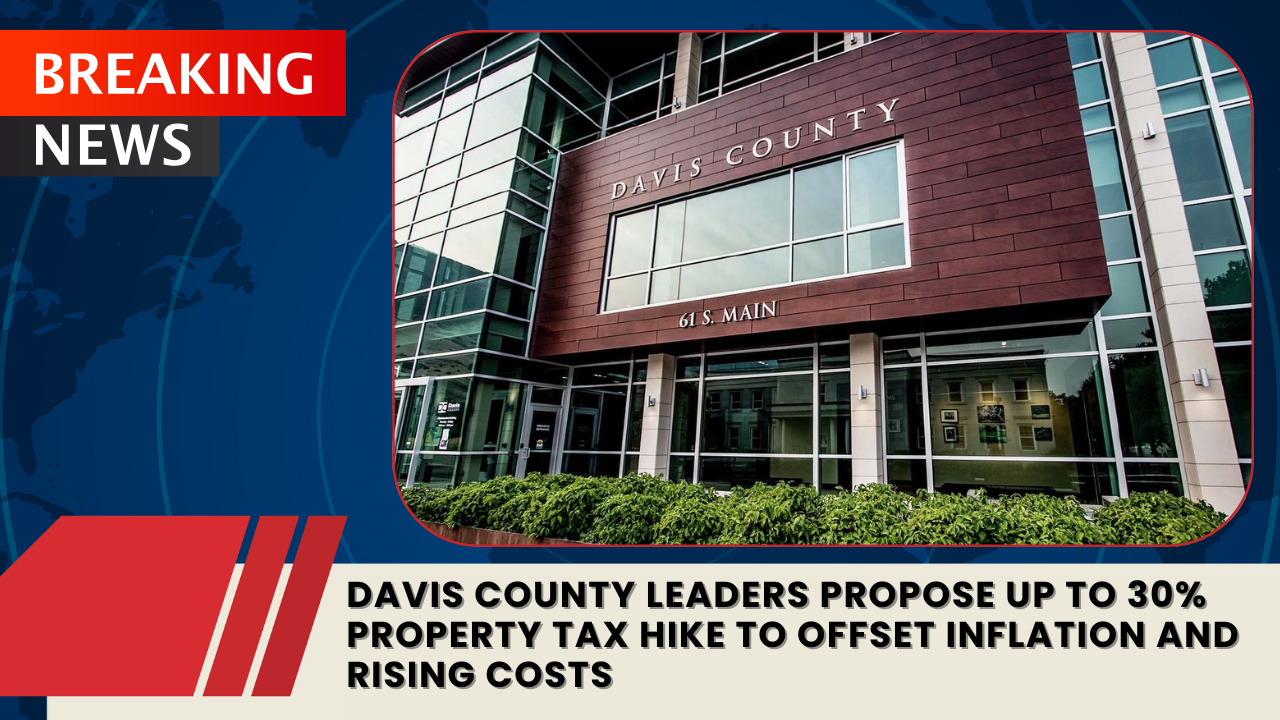 You are currently viewing Davis County Leaders Propose Up to 30% Property Tax Hike to Offset Inflation and Rising Costs