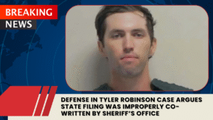 Read more about the article Defense in Tyler Robinson Case Argues State Filing Was Improperly Co-Written by Sheriff’s Office