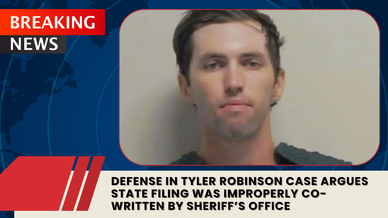 You are currently viewing Defense in Tyler Robinson Case Argues State Filing Was Improperly Co-Written by Sheriff’s Office