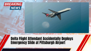 Read more about the article Delta Flight Attendant Accidentally Deploys Emergency Slide at Pittsburgh Airport, Causing $200,000 Mishap
