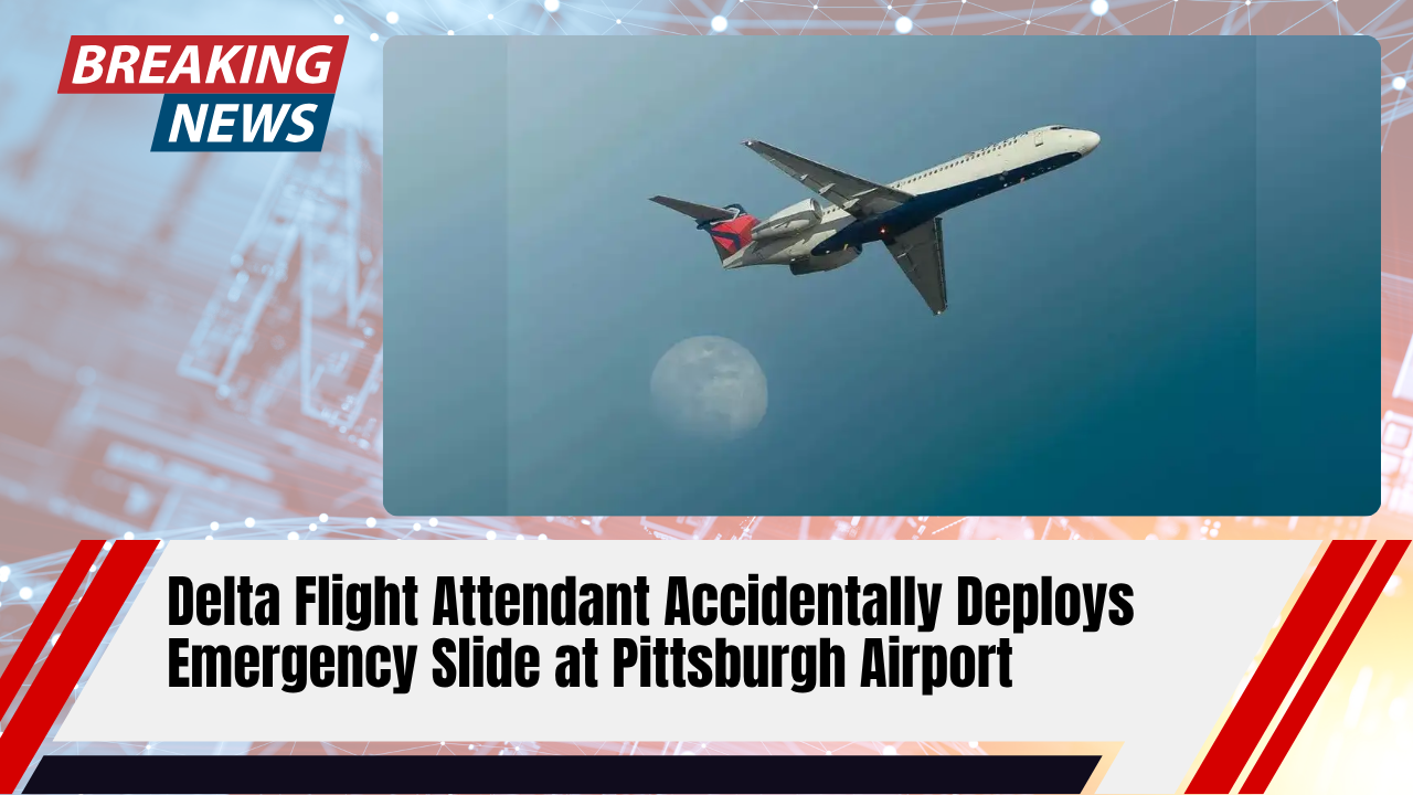 You are currently viewing Delta Flight Attendant Accidentally Deploys Emergency Slide at Pittsburgh Airport, Causing $200,000 Mishap