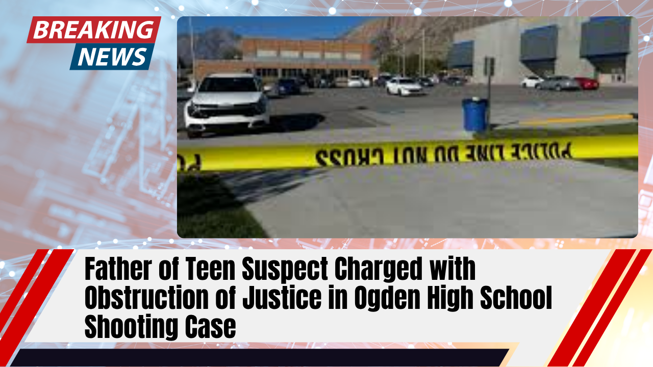 You are currently viewing Father of Teen Suspect Charged with Obstruction of Justice in Ogden High School Shooting Case
