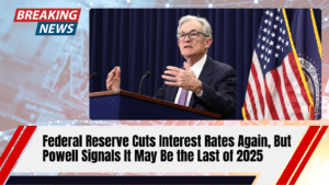 Read more about the article Federal Reserve Cuts Interest Rates Again, But Powell Signals It May Be the Last of 2025
