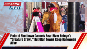 Read more about the article Federal Shutdown Cancels Bear River Refuge’s “Creature Crawl,” But Utah Towns Keep Halloween Alive