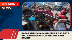 Read more about the article Gaza Famine Claims Under Fire as Data and Aid Distribution Reports Raise Doubts