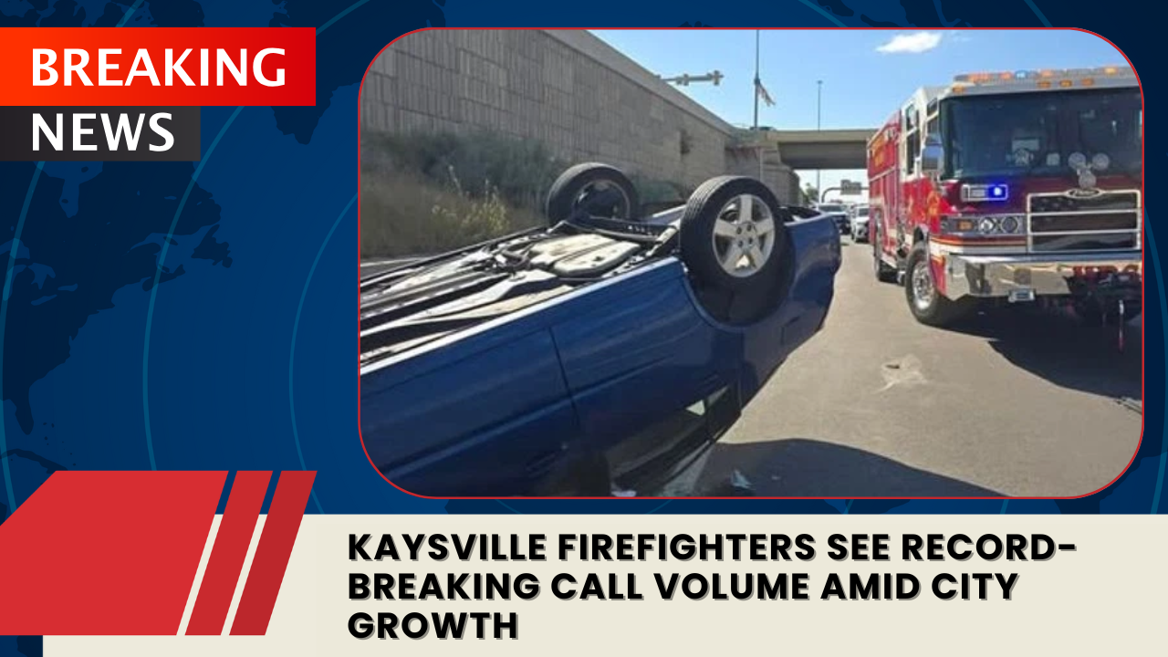 You are currently viewing Kaysville Firefighters See Record-Breaking Call Volume Amid City Growth
