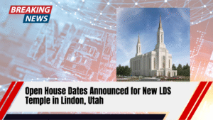 Read more about the article Open House Dates Announced for New LDS Temple in Lindon, Utah