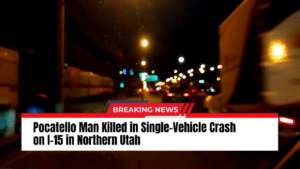 Read more about the article Pocatello Man Killed in Single-Vehicle Crash on I-15 in Northern Utah