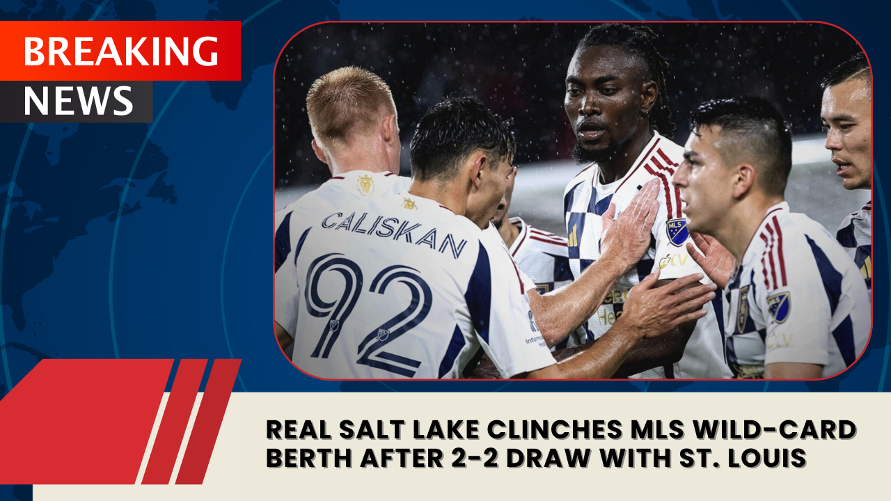 You are currently viewing Real Salt Lake Secures Wild-Card Playoff Spot After 2-2 Draw Against St. Louis City