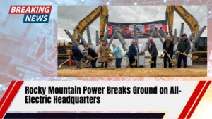 Read more about the article Rocky Mountain Power Breaks Ground on All-Electric Headquarters, Kicking Off Salt Lake City’s Power District Redevelopment