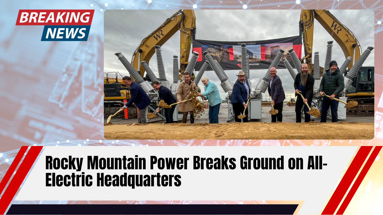 You are currently viewing Rocky Mountain Power Breaks Ground on All-Electric Headquarters, Kicking Off Salt Lake City’s Power District Redevelopment