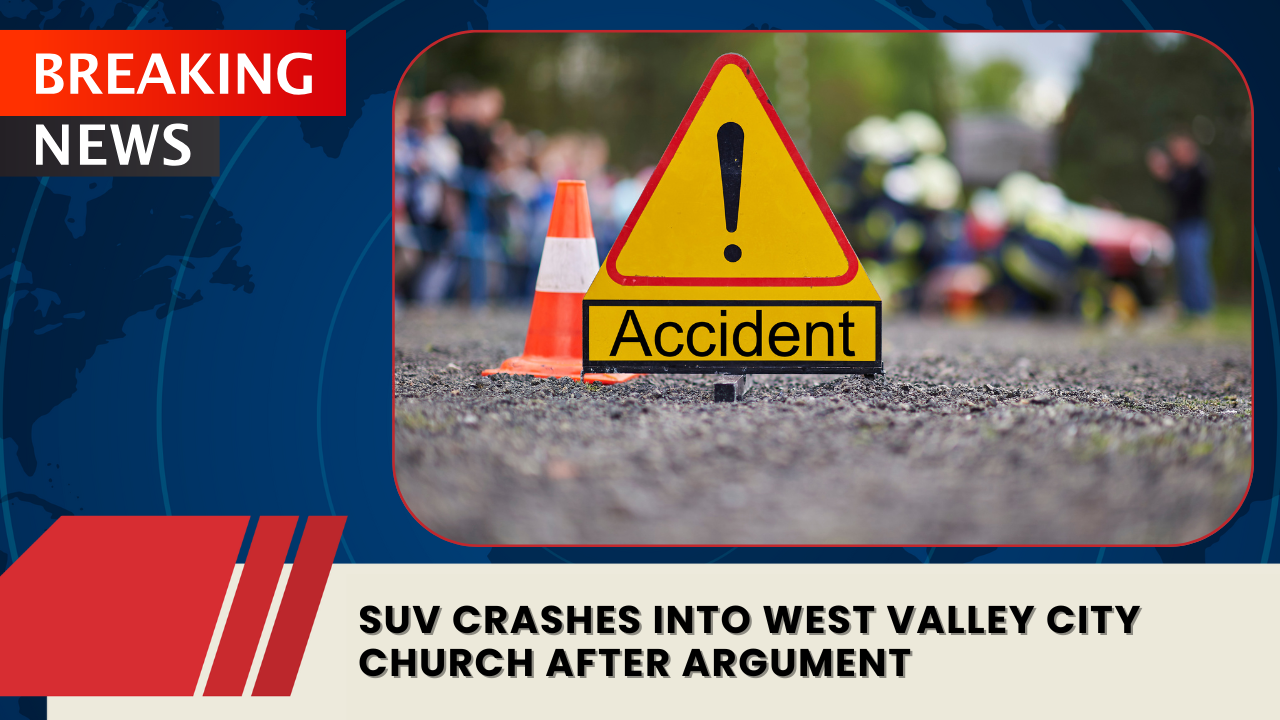 You are currently viewing SUV Crashes Into West Valley City Church After Argument; Driver Arrested
