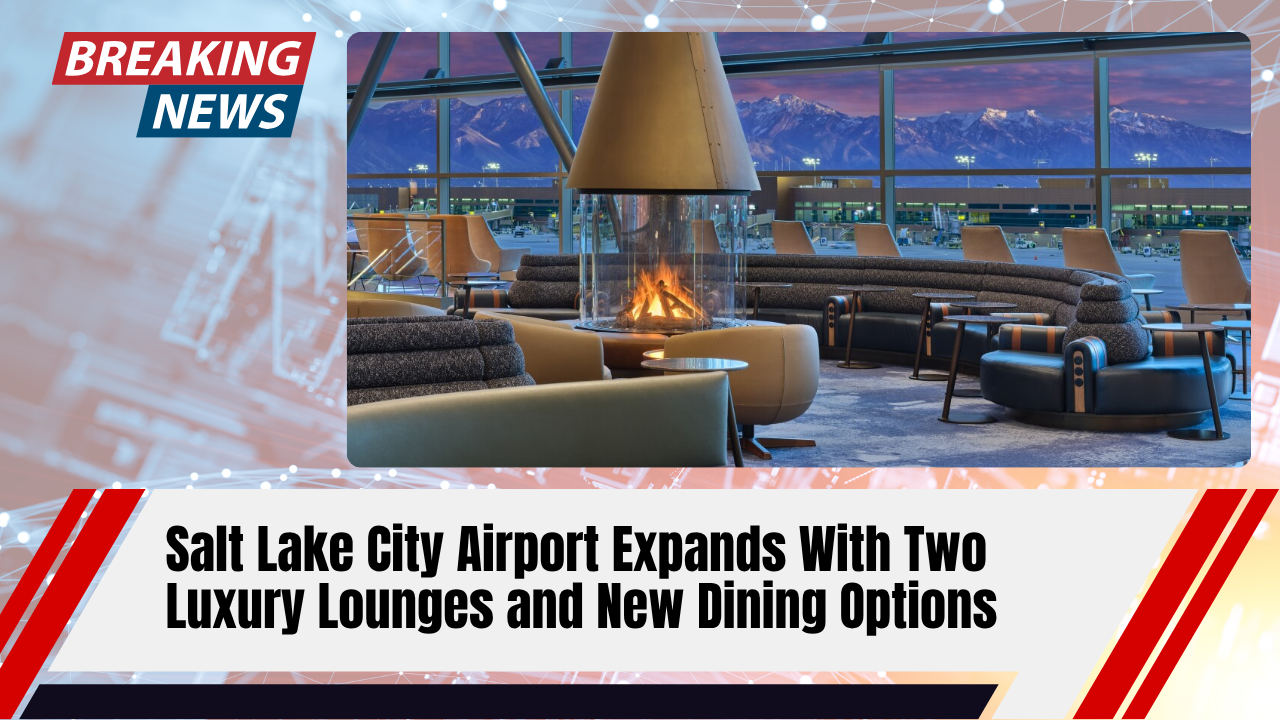 You are currently viewing Salt Lake City Airport Expands With Two Luxury Lounges and New Dining Options