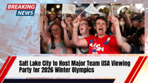 Read more about the article Salt Lake City to Host Major Team USA Viewing Party for 2026 Winter Olympics