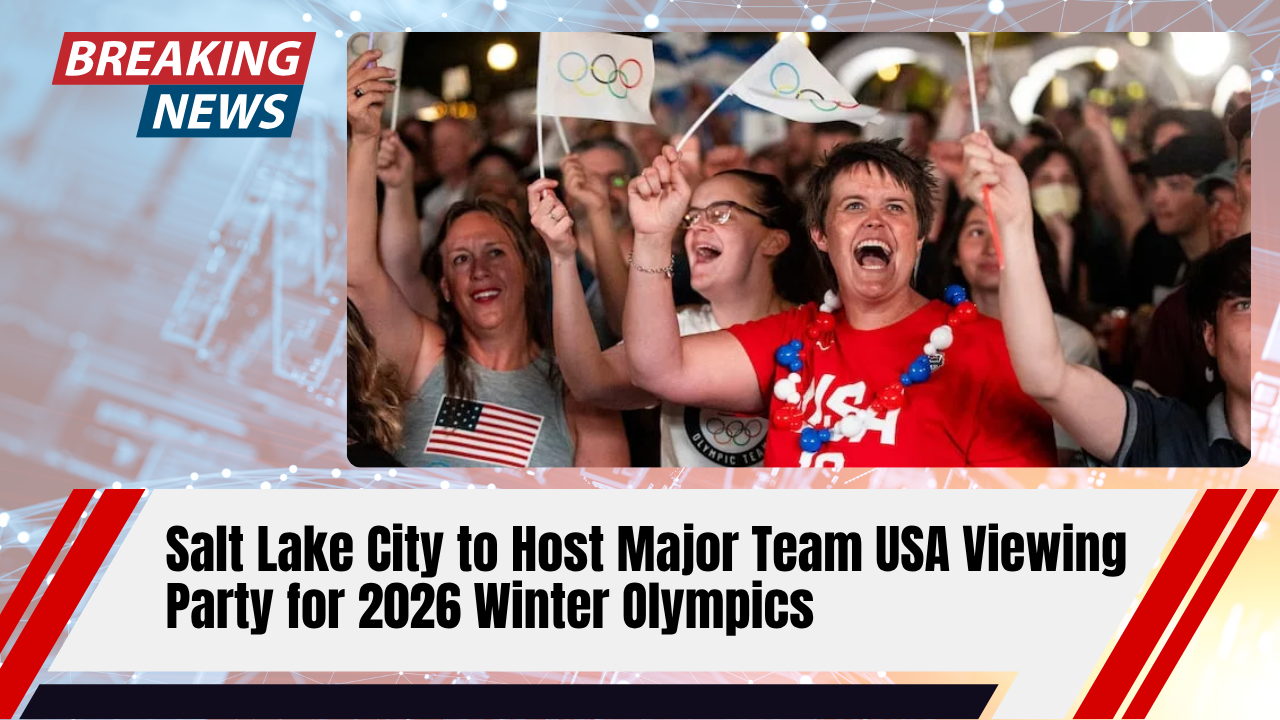 You are currently viewing Salt Lake City to Host Major Team USA Viewing Party for 2026 Winter Olympics