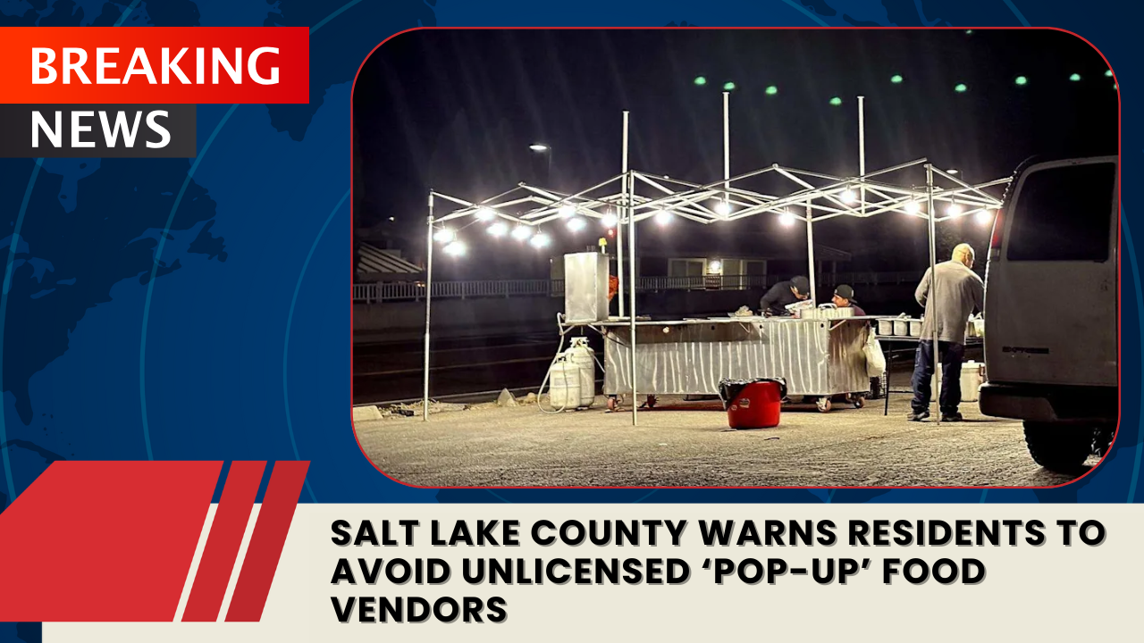 Read more about the article Salt Lake County Warns Residents to Avoid Unlicensed ‘Pop-Up’ Food Vendors