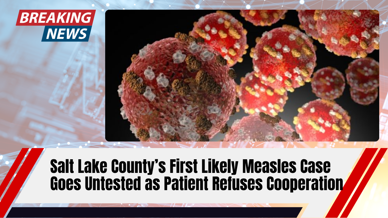 Read more about the article Salt Lake County’s First Likely Measles Case Goes Untested as Patient Refuses Cooperation