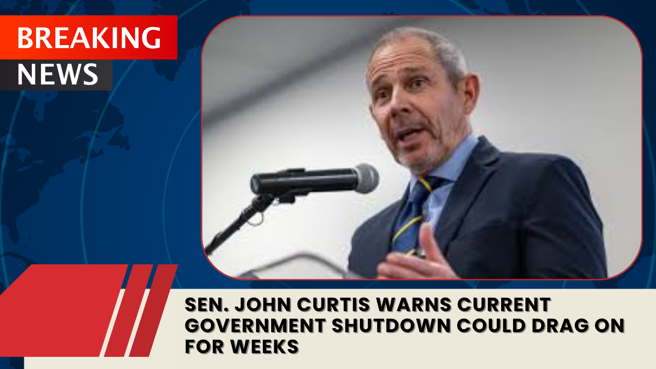 Read more about the article Sen. John Curtis Warns Current Government Shutdown Could Drag On for Weeks