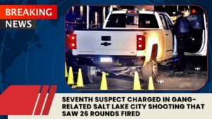 Read more about the article Seventh Suspect Charged in Gang-Related Salt Lake City Shooting That Saw 26 Rounds Fired