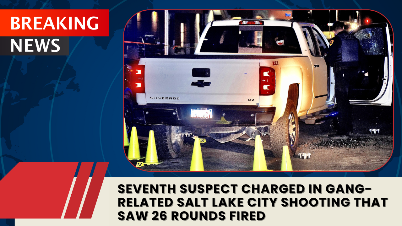 Read more about the article Seventh Suspect Charged in Gang-Related Salt Lake City Shooting That Saw 26 Rounds Fired
