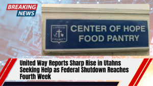 Read more about the article United Way Reports Sharp Rise in Utahns Seeking Help as Federal Shutdown Reaches Fourth Week