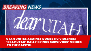 Read more about the article Utah Unites Against Domestic Violence: ‘Dear Utah’ Rally Brings Survivors’ Voices to the Capitol