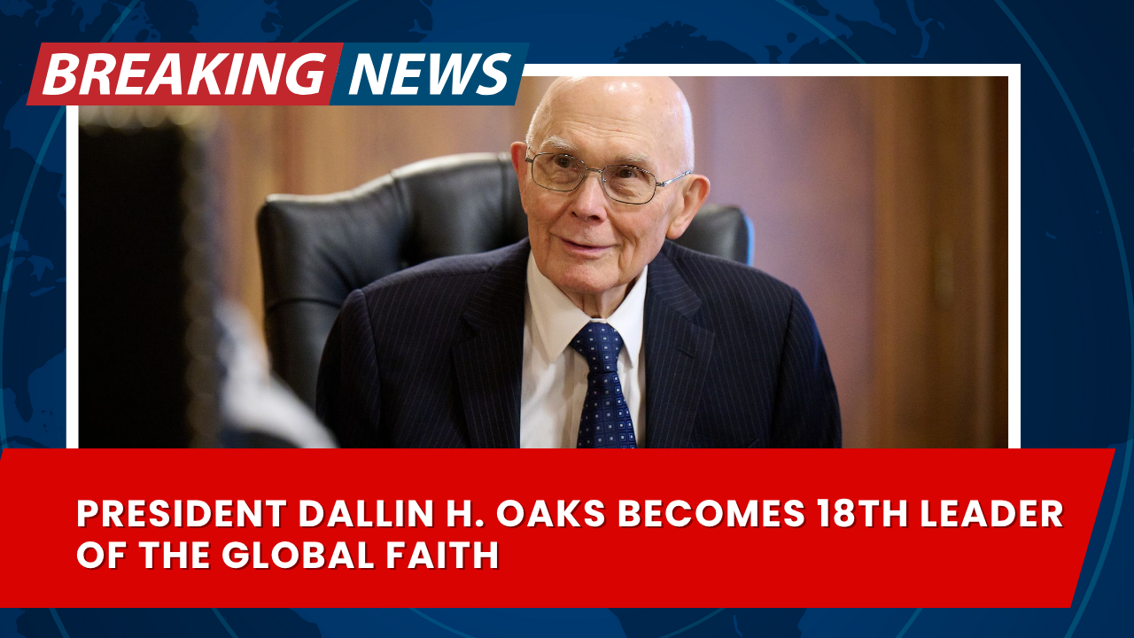 Read more about the article President Dallin H. Oaks Becomes 18th Leader of the Global Faith