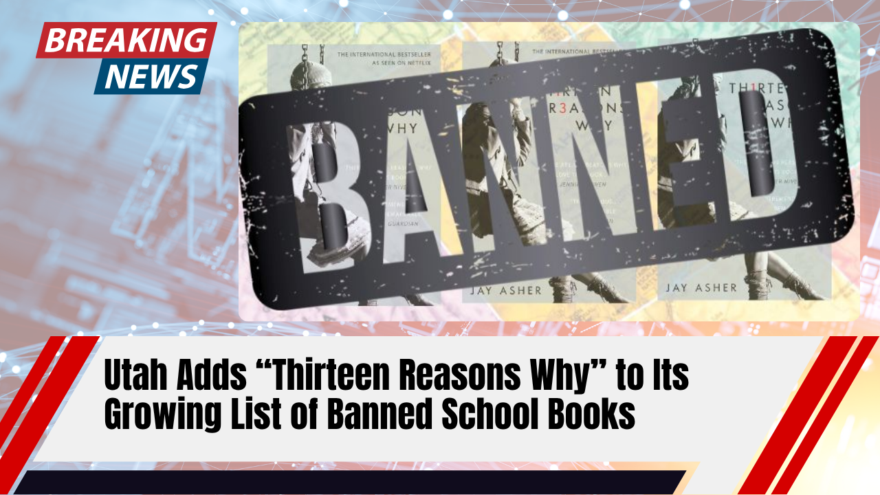 You are currently viewing Utah Adds “Thirteen Reasons Why” to Its Growing List of Banned School Books