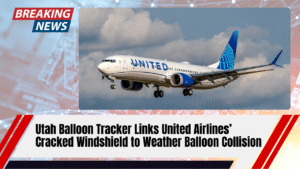 Read more about the article Utah Balloon Tracker Links United Airlines’ Cracked Windshield to Weather Balloon Collision