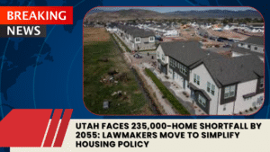 Read more about the article Utah Faces 235,000-Home Shortfall by 2055: Lawmakers Move to Simplify Housing Policy