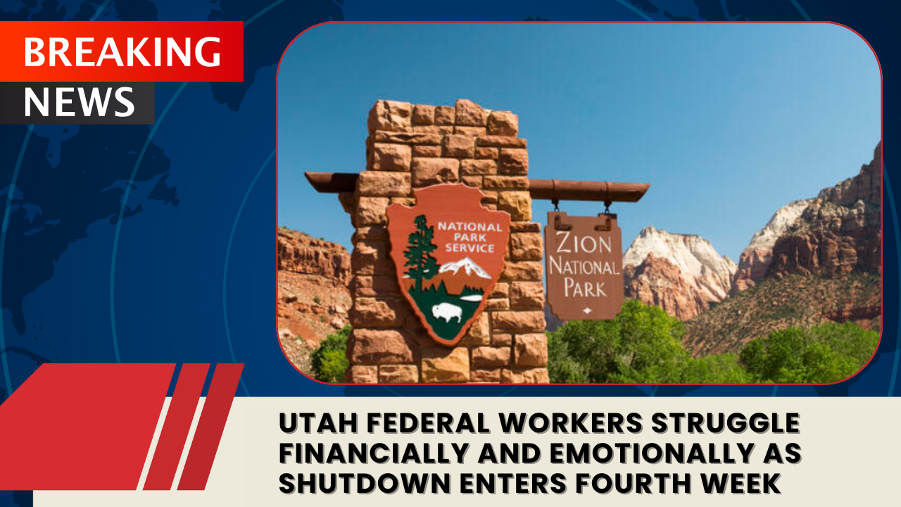 You are currently viewing Utah Federal Workers Struggle Financially and Emotionally as Shutdown Enters Fourth Week