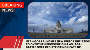 Read more about the article Utah GOP Launches New Direct Initiative to Overturn Proposition 4 as Legal Battle Over Redistricting Heats Up