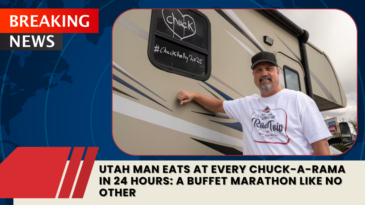 You are currently viewing Utah Man Eats at Every Chuck-A-Rama in 24 Hours — A Buffet Marathon Like No Other