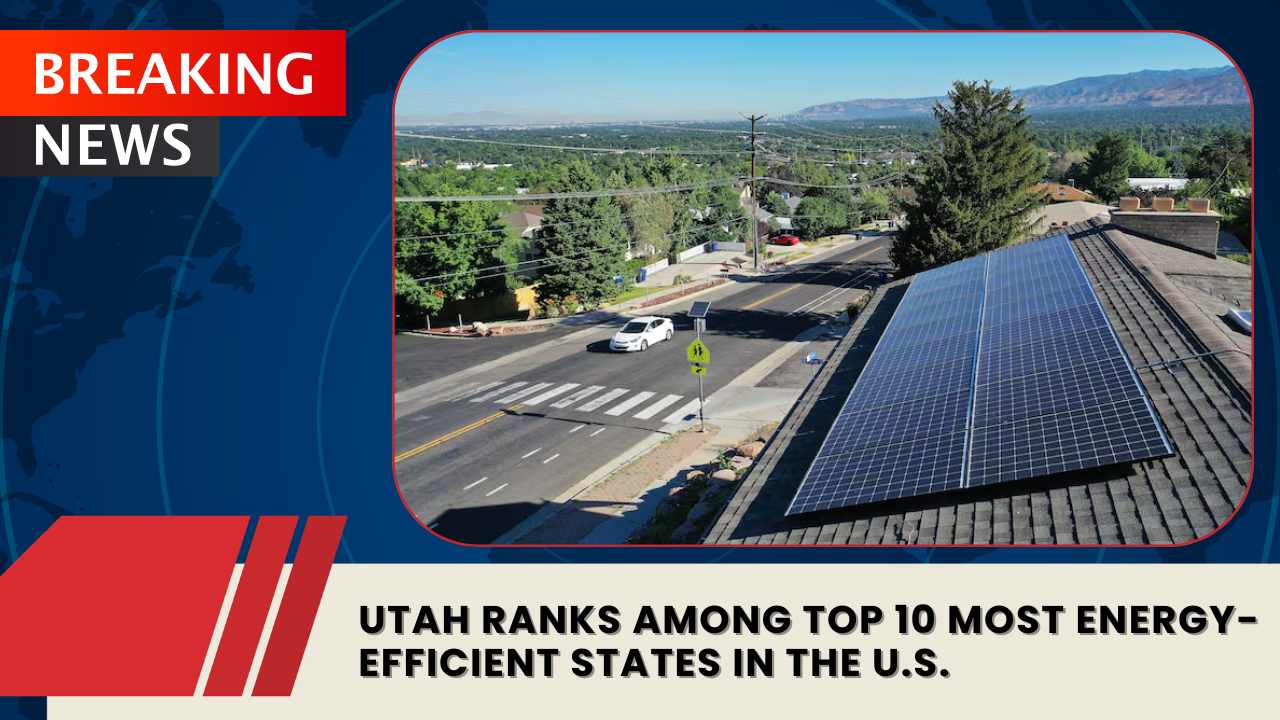 Read more about the article Utah Ranks Among Top 10 Most Energy-Efficient States in the U.S.