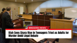 Read more about the article Utah Sees Sharp Rise in Teenagers Tried as Adults for Murder Amid Legal Debate