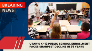Read more about the article Utah’s K–12 Public School Enrollment Faces Sharpest Decline in 25 Years