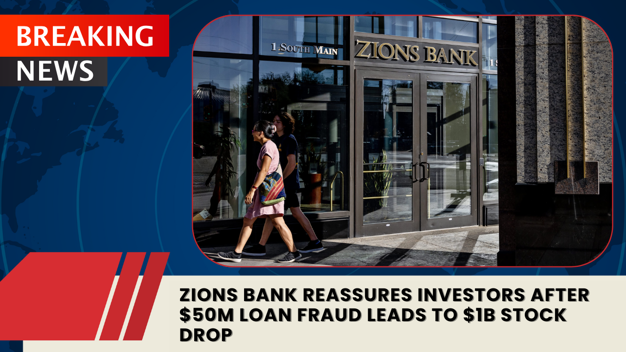 You are currently viewing Zions Bank Reassures Investors After $50M Loan Fraud Leads to $1B Stock Drop