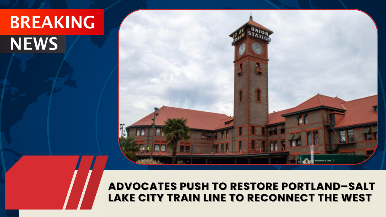 You are currently viewing Advocates Push to Restore Portland–Salt Lake City Train Line to Reconnect the West