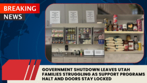 Read more about the article Government Shutdown Leaves Utah Families Struggling as Support Programs Halt and Doors Stay Locked