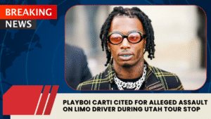 Read more about the article Playboi Carti Cited for Alleged Assault on Limo Driver During Utah Tour Stop