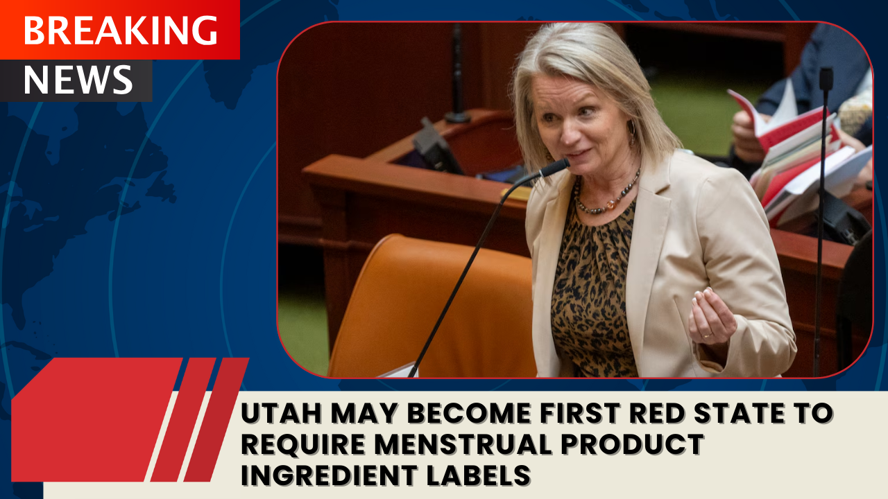 Read more about the article Utah Could Be the First Republican-Led State to Require Transparency in Menstrual Product Labels