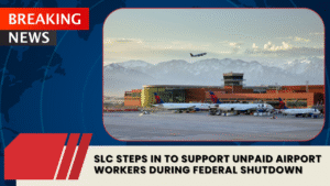 Read more about the article Salt Lake City Steps In to Support Unpaid Airport Workers During Federal Shutdown