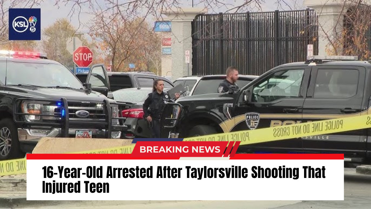 16-Year-Old Arrested After Taylorsville Shooting That Injured Teen