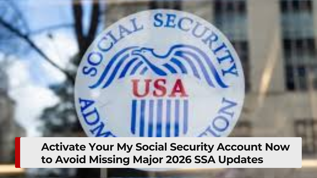 Activate Your My Social Security Account Now to Avoid Missing Major 2026 SSA Updates