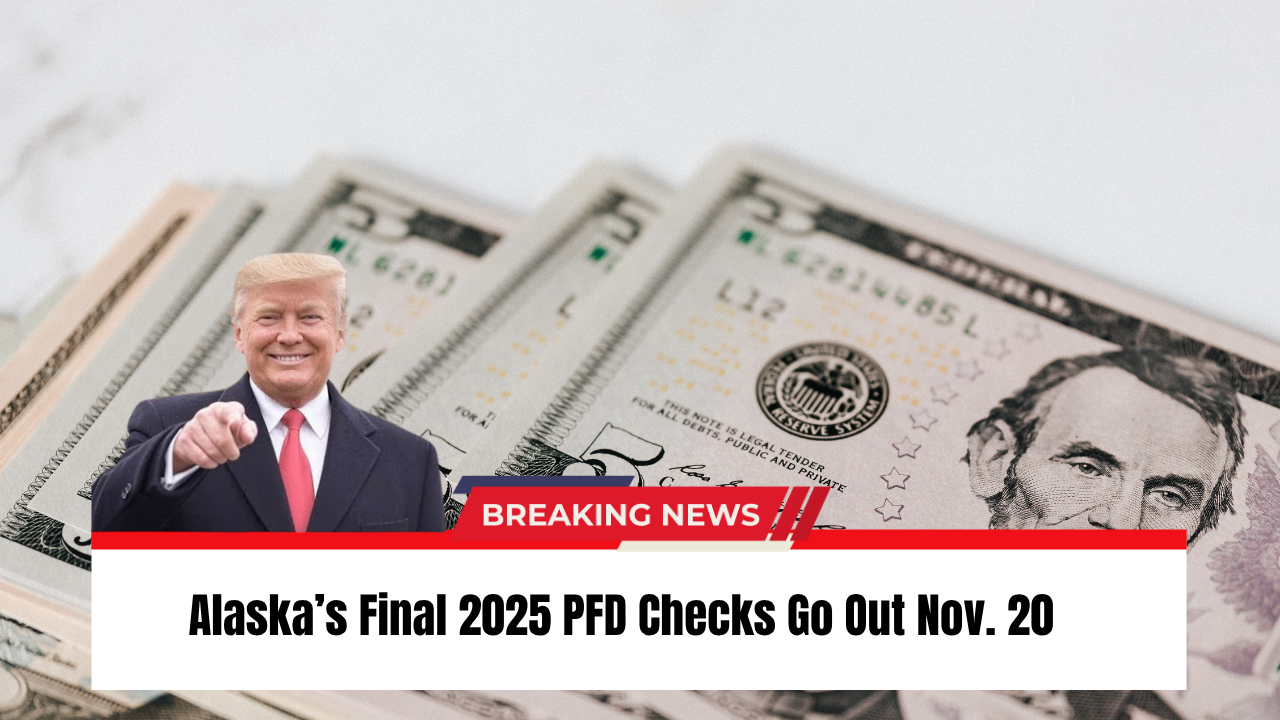 Alaska’s Final 2025 PFD Checks Go Out Nov. 20