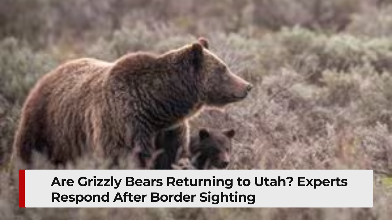 Are Grizzly Bears Returning to Utah Experts Respond After Border Sighting